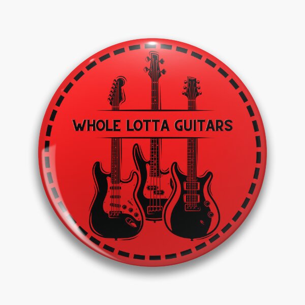 Item preview, Un montón de guitarras: Red Label designed and sold by S9View.