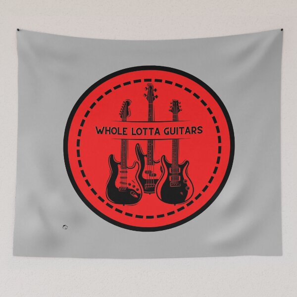 Item preview, Whole Lotta Guitars: Red Label designed and sold by S9View.