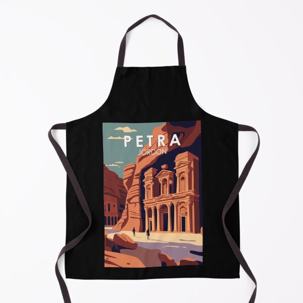 Item preview, Petra Jordan Travel Art Vintage designed and sold by KrisSidDesigns.