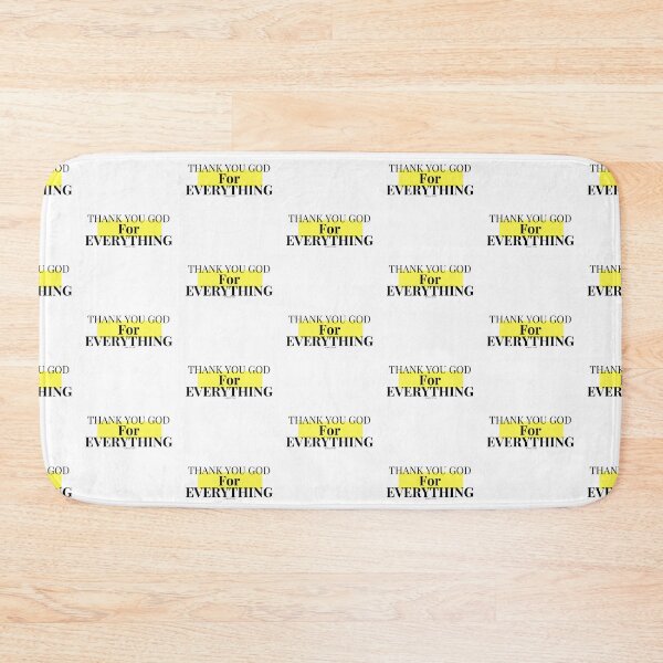 Item preview, Thank You GOD For Everything Glory Jesus Higher Power Yellow 1734 designed and sold by Yakisha Gates.
