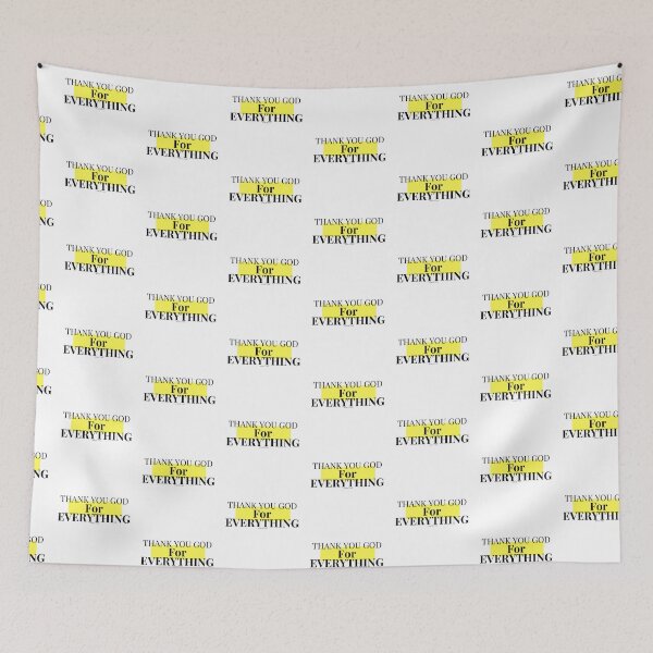 Item preview, Thank You GOD For Everything Glory Jesus Higher Power Yellow 1734 designed and sold by Yakisha Gates.