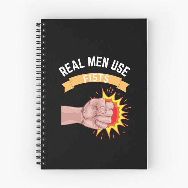 Item preview, real men use fists designed and sold by koki4you.