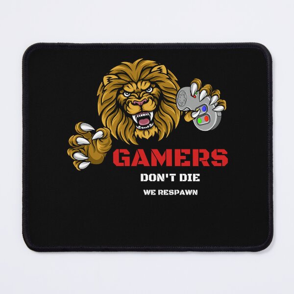 Item preview, Gamers Don't Die Essential T-Shirt designed and sold by TamouStyle.