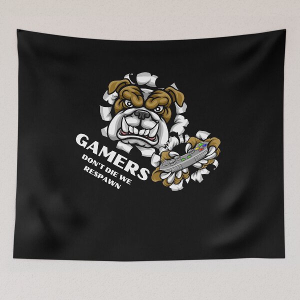 Item preview, Gamers Don't Die Essential T-Shirt designed and sold by TamouStyle.