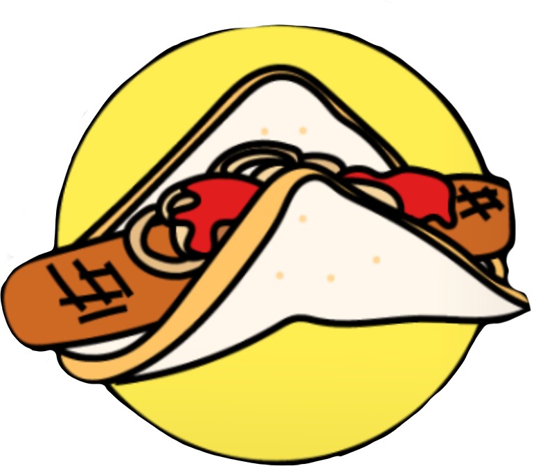 "Sausage Sandwich" Stickers by penandfelt Redbubble