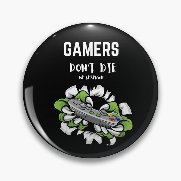 Item preview, Gamers Don't Die Essential T-Shirt designed and sold by TamouStyle.