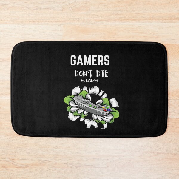 Item preview, Gamers Don't Die Essential T-Shirt designed and sold by TamouStyle.