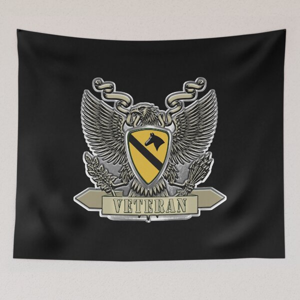Item preview, 1st Cavalry Division Veteran designed and sold by SoldierAlways.