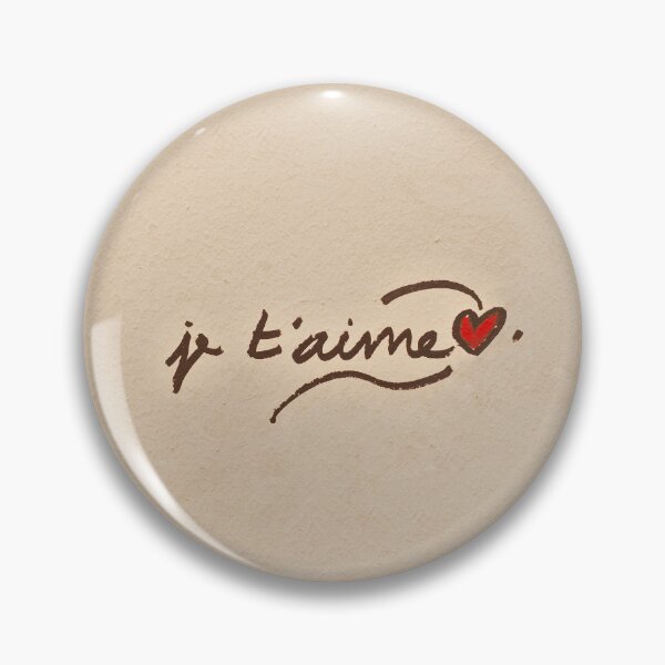 Item preview, je t`aime hand written French message on a wall designed and sold by kallyfactory.
