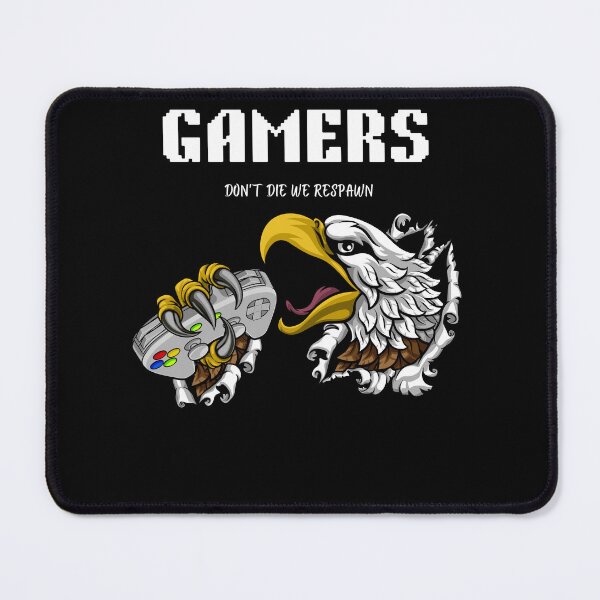 Item preview, Gamers Don't Die Essential T-Shirt designed and sold by TamouStyle.
