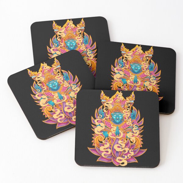 Item preview, Thai Buddha Meditation Tattoo Tshirt designed and sold by Invoked-ink.