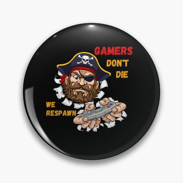 Item preview, Gamers Don't Die Essential T-Shirt designed and sold by TamouStyle.
