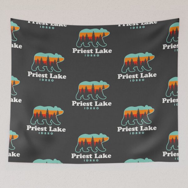 Item preview, Priest Lake Idaho Camping Bear Spokane Washington designed and sold by yelly123.
