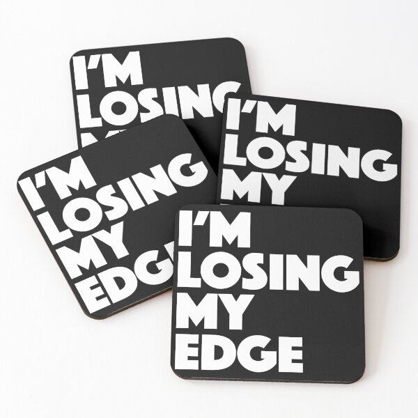 Item preview, I'm Losing My Edge, Bold Graphic Typography Lyric Design designed and sold by MajicArts.