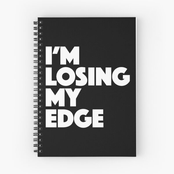 Item preview, I'm Losing My Edge, Bold Graphic Typography Lyric Design designed and sold by MajicArts.