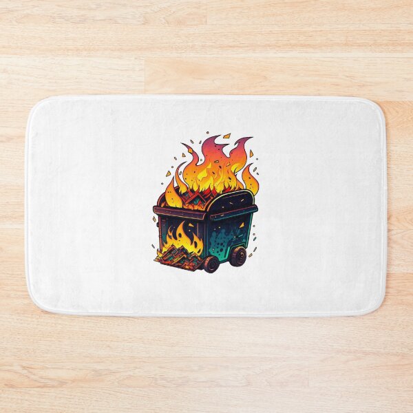 Item preview, Dumpster Fire designed and sold by MichellesMedArt.
