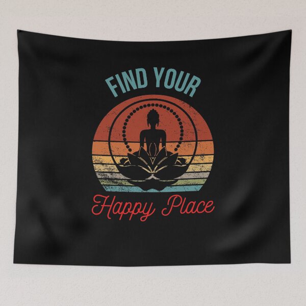 Item preview, Silhouette of Buddha in Lotus Flower: Find Your Zen designed and sold by BuyByButterfly.
