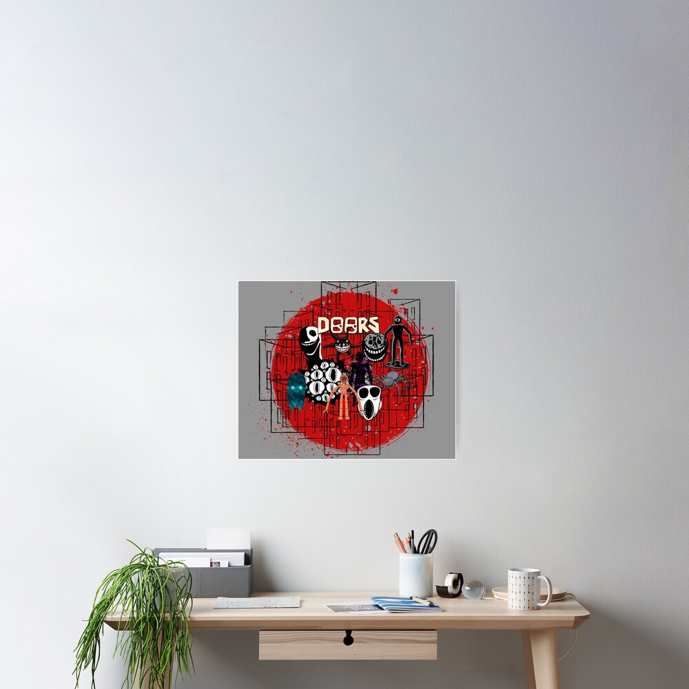 Original Doors Entities Red Room Art Board Print for Sale by  TheBullishRhino