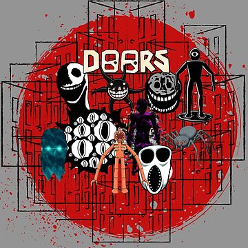 Original Doors Entities Red Room Art Board Print for Sale by  TheBullishRhino