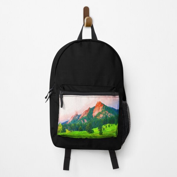 Item preview, Boulder, Colorado Landscape Watercolor Art designed and sold by sweetbelle.