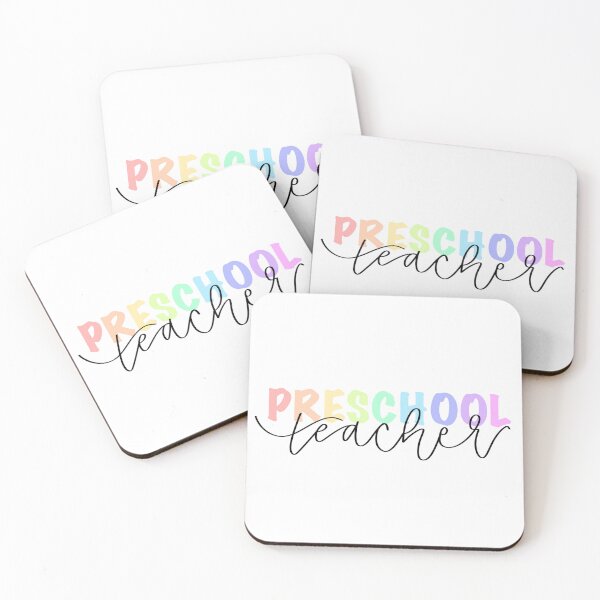 Item preview, Preschool Teacher designed and sold by QuartzLettering.