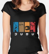 FLCL Women's Fitted Scoop T-Shirt
