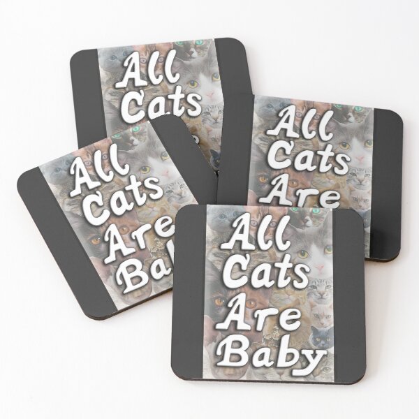Item preview, All Cats Are Baby (ACAB) designed and sold by Soaked-N-Bleach.