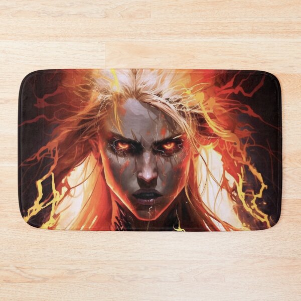 Item preview, Red Electrified Female designed and sold by RavnWorX.