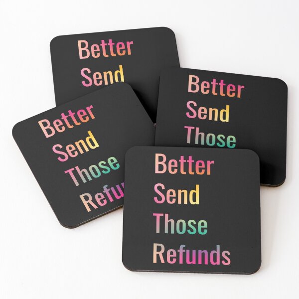 Item preview, Better Send Those Refunds Cool Funny Shirt designed and sold by Latmassology.