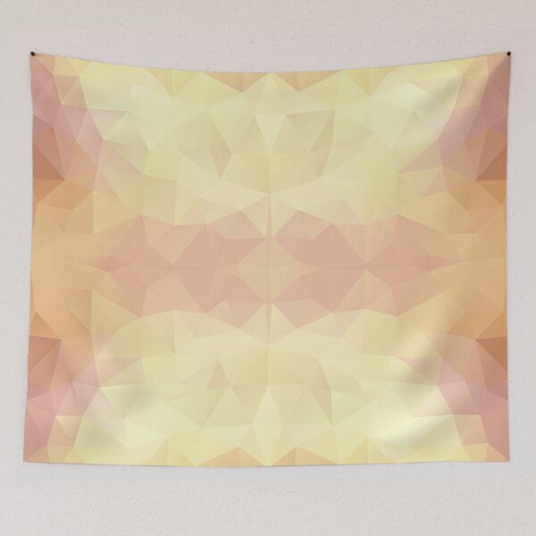Item preview, Soft peach geometric design designed and sold by nessikk.
