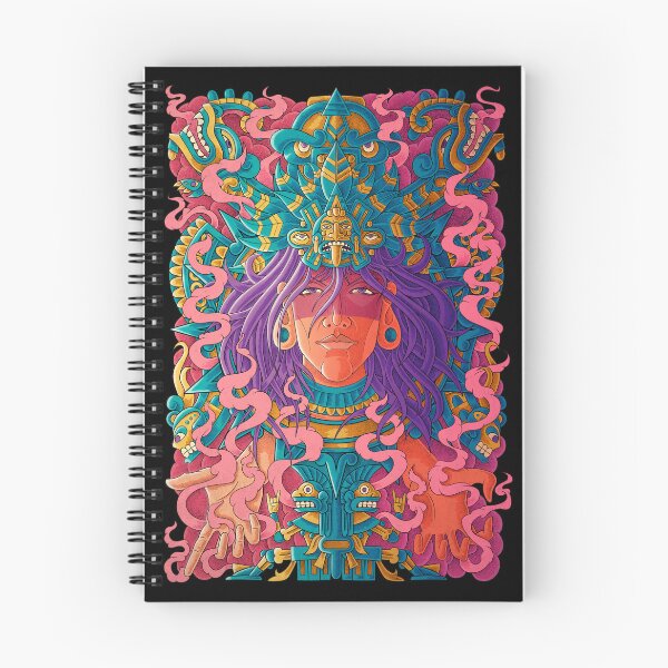 Item preview, Aztec Tattoo Goddess Tshirt designed and sold by Invoked-ink.