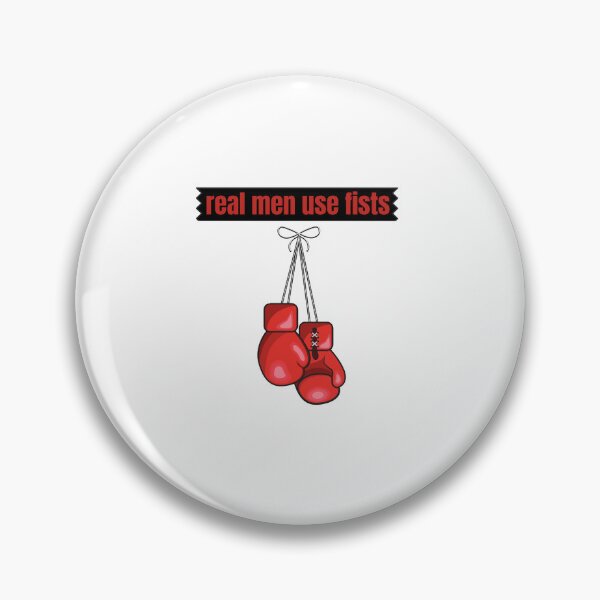 Item preview, real men use fists designed and sold by koki4you.