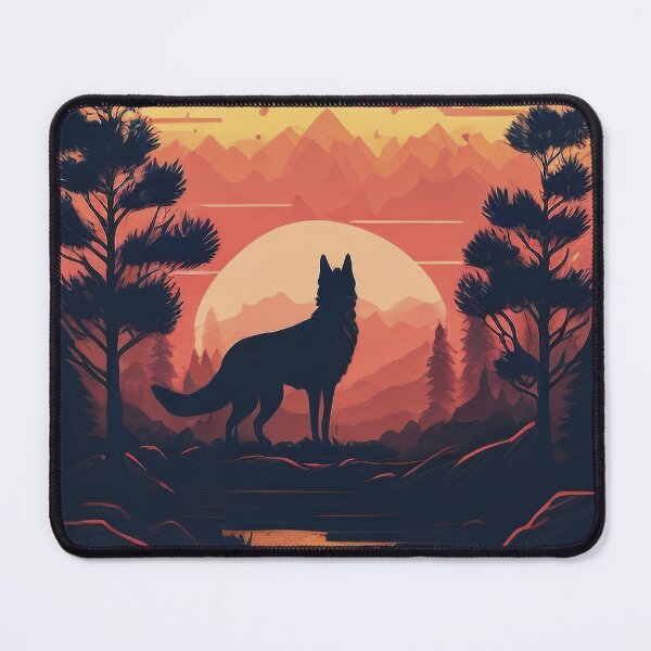 Item preview, Wolf Dog - Spirit of the Mountain Dog designed and sold by SymonBeen.