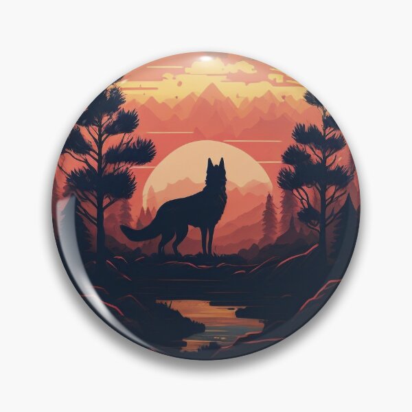 Item preview, Wolf Dog - Spirit of the Mountain Dog designed and sold by SymonBeen.