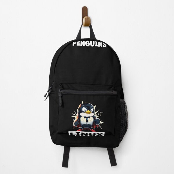 Artikelvorschau, Linux Tux Penguin Powered by Sudo Superhero Penguins entworfen und verkauft von Cedinho.