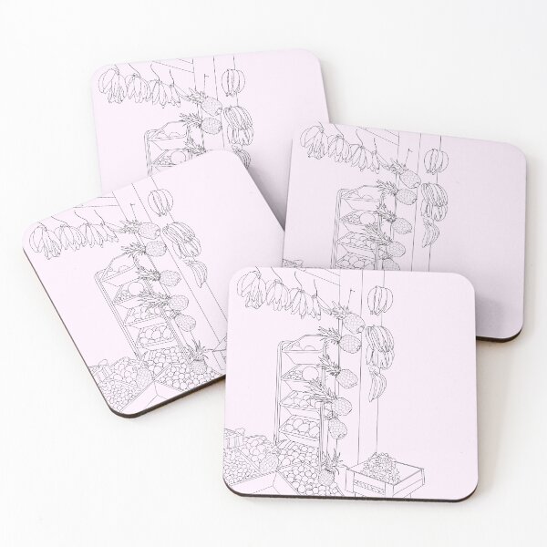 Item preview, Frutas sin colores designed and sold by ArtfulLines.