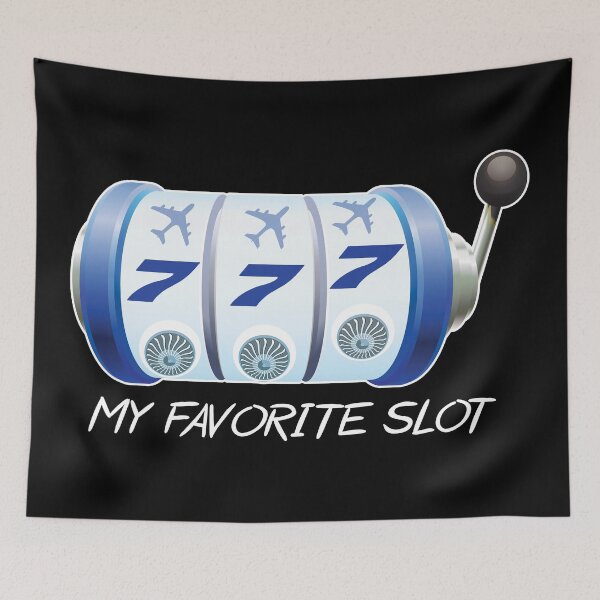 Item preview, Funny Aviation Slot Machine - Airplane Lover design designed and sold by Ikaroots.