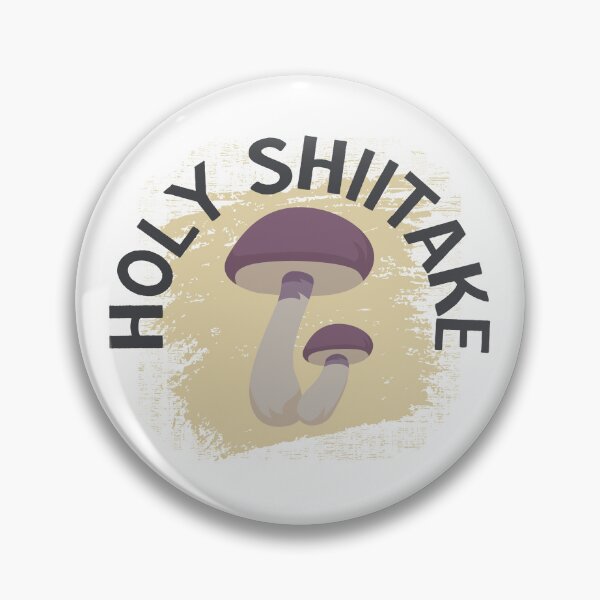 Artikelvorschau, Heiliger Shiitake – Pilz-Wortspiel entworfen und verkauft von KGoPrintables.