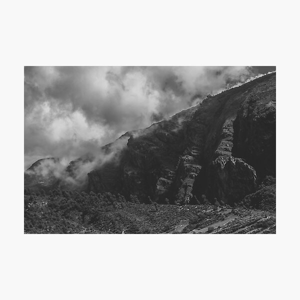 Shape of the Mountains Photographic Print