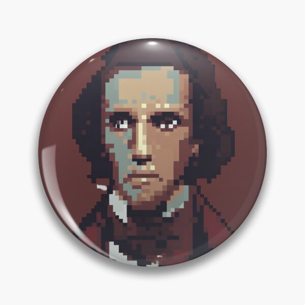 Artikelvorschau, Chopin-Pixel-Kunst entworfen und verkauft von Musicianst0re.
