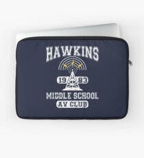 Stranger Things Tee - Hawkins AV Club Laptop Sleeve