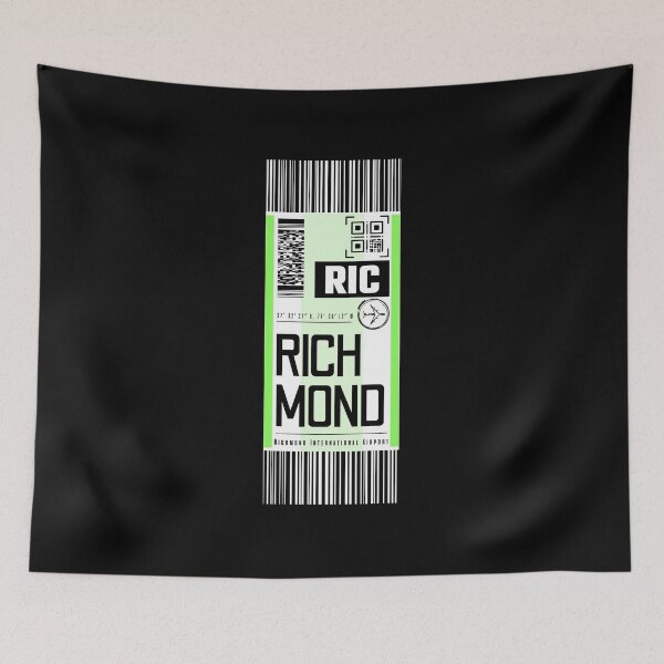 Item preview, RICHMOND RIC classic luggage tag travel Stickers designed and sold by LeddsoDello.