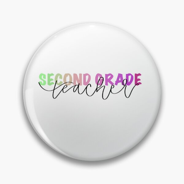 Item preview, Second Grade Teacher designed and sold by QuartzLettering.