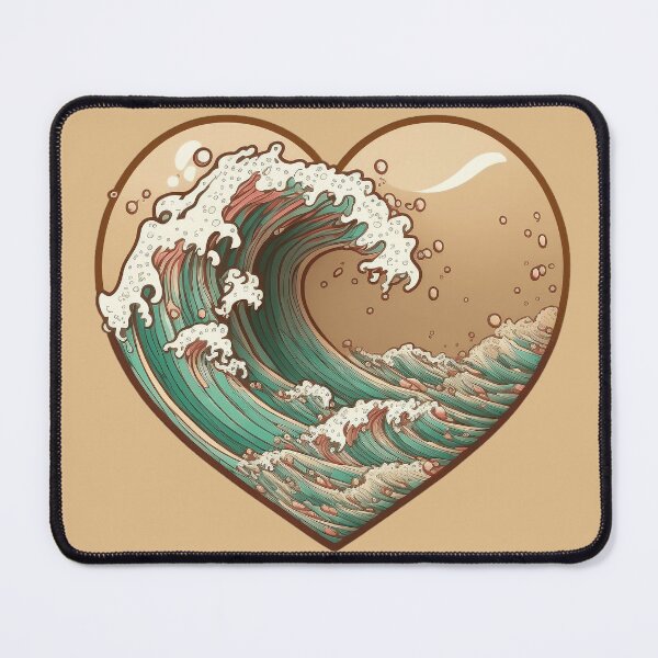 Item preview, Heart waves designed and sold by Temmz.