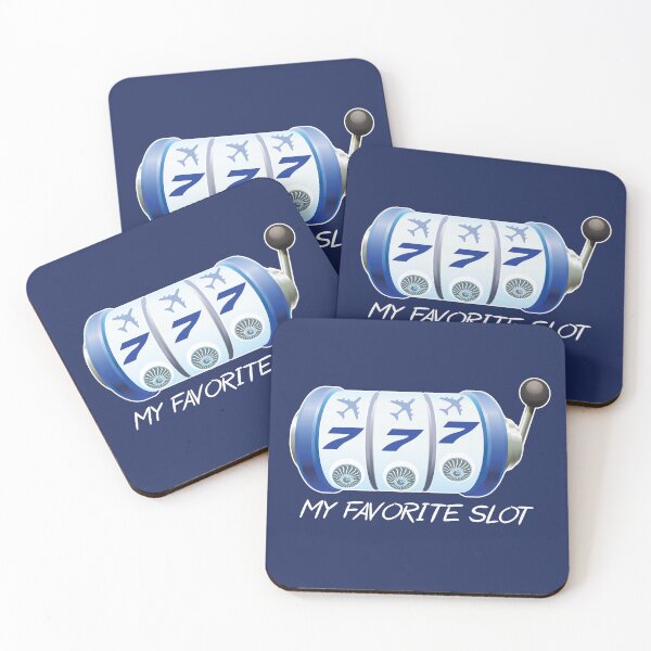 Item preview, Funny Aviation Slot Machine - Airplane Lover design Navy Background designed and sold by Ikaroots.