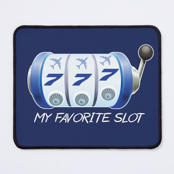 Item preview, Funny Aviation Slot Machine - Airplane Lover design Navy Background designed and sold by Ikaroots.