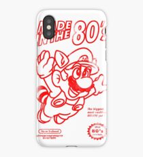 Super Mario - Made in the 80's iPhone Case