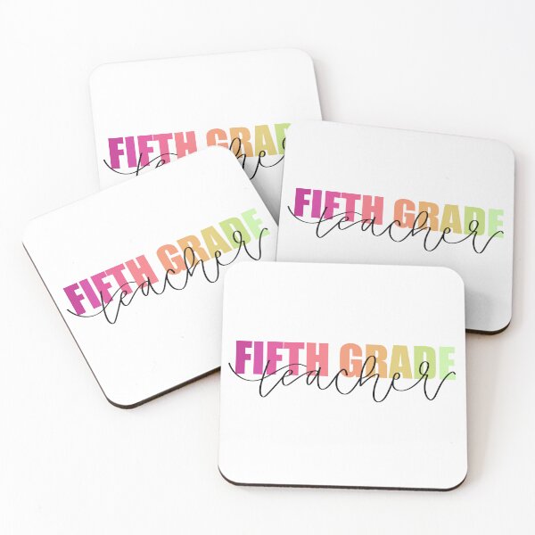 Item preview, Fifth Grade Teacher designed and sold by QuartzLettering.