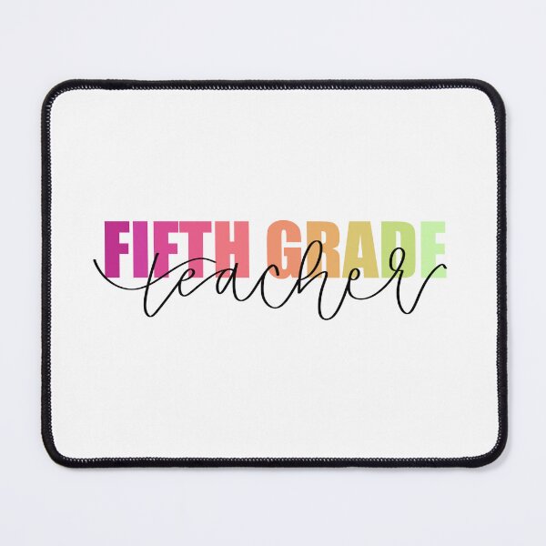 Item preview, Fifth Grade Teacher designed and sold by QuartzLettering.