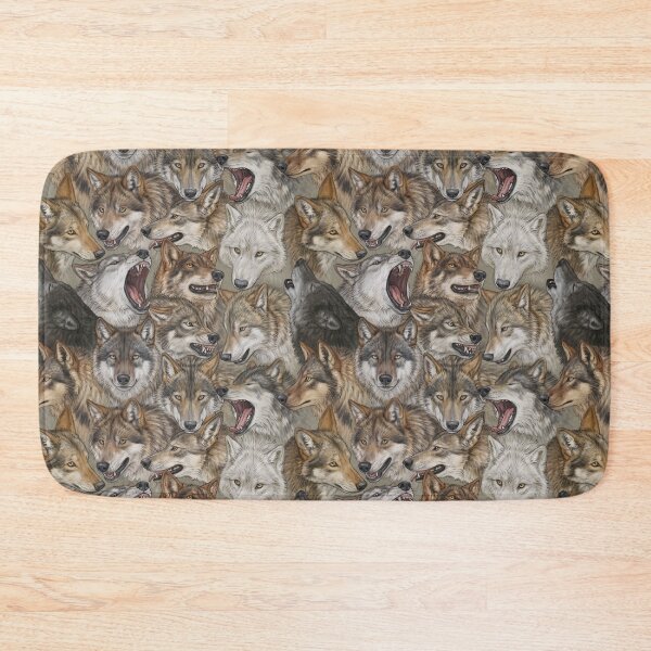 Item preview, Wolves pattern designed and sold by GaiaSorrentino.